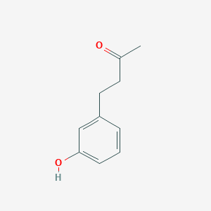 molecular formula C10H12O2 B7903526 4-(3-Hydroxyphenyl)-2-butanone 