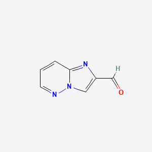 molecular formula C7H5N3O B7904601 Imidazo[1,2-b]pyridazine-2-carbaldehyde 