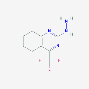 5,6,7,8-Tetrahydro-2-hydrazino-4-(trifluoromethyl)quinazoline