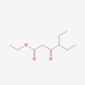 molecular formula C10H18O3 B7905515 Ethyl 4-ethyl-3-oxohexanoate 