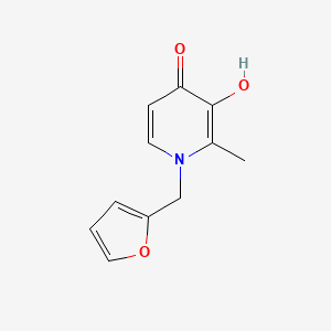 1-(Furan-2-ylmethyl)-3-hydroxy-2-methyl-1,4-dihydropyridin-4-one