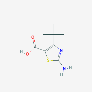 2-Amino-4-tert-butyl-1,3-thiazole-5-carboxylic acid