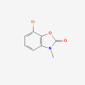 molecular formula C8H6BrNO2 B7905587 7-bromo-3-methylbenzo[d]oxazol-2(3H)-one 