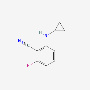2-(Cyclopropylamino)-6-fluorobenzonitrile