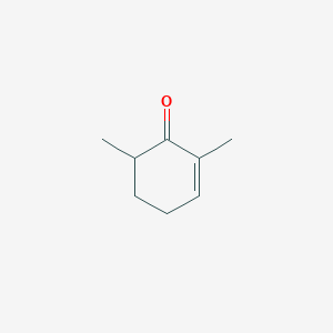 molecular formula C8H12O B7905703 2,6-二甲基-2-环己烯-1-酮 CAS No. 40790-56-5