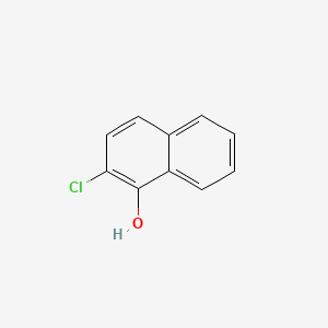 molecular formula C10H7ClO B7905711 2-Chloronaphthalen-1-ol CAS No. 34390-12-0