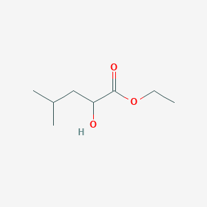 molecular formula C8H16O3 B079060 Ethyl 2-hydroxy-4-methylvalerate CAS No. 10348-47-7