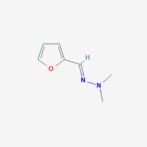 molecular formula C7H10N2O B079063 2-Furaldehyde dimethylhydrazone CAS No. 14064-21-2