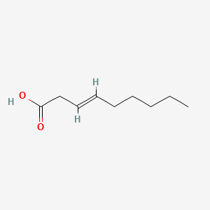 molecular formula C9H16O2 B7906482 3-Nonenoic acid CAS No. 28163-88-4