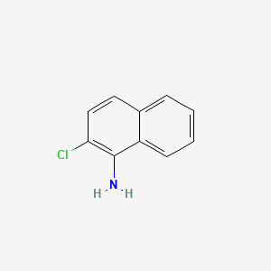 molecular formula C10H8ClN B7906490 1-Amino-2-chloronaphthalene 