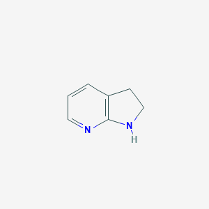 molecular formula C7H6N2 B079068 2,3-Dihydro-7-azaindole CAS No. 10592-27-5
