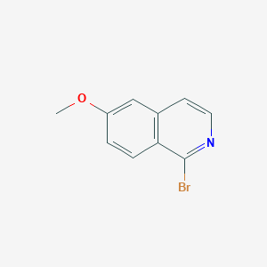 molecular formula C10H8BrNO B7906916 1-Bromo-6-methoxyisoquinoline CAS No. 1196152-83-6