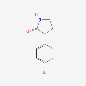 3-(4-Bromophenyl)-2-pyrrolidinone
