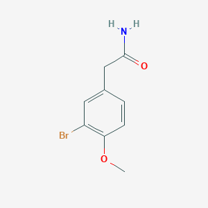 2-(3-Bromo-4-methoxyphenyl)acetamide