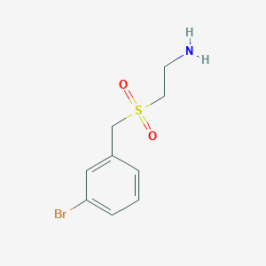 2-((3-Bromobenzyl)sulfonyl)ethanamine