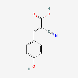 molecular formula C10H7NO3 B7907240 alpha-Cyano-4-hydroxycinnamic acid 