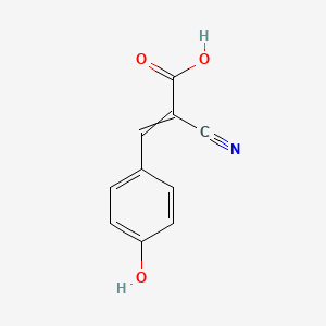 molecular formula C10H7NO3 B7907240 alpha-Cyano-4-hydroxycinnamate 