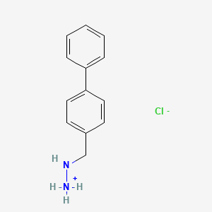 1-(p-Phenylbenzyl)hydrazine hydrochloride