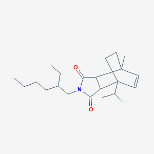 molecular formula C22H35NO2 B079073 Synepirin 500 CAS No. 13358-11-7