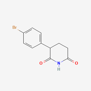 3-(4-Bromophenyl)piperidine-2,6-dione