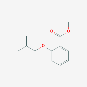 molecular formula C12H16O3 B7907525 methyl 2-(2-methylpropoxy)benzoate 