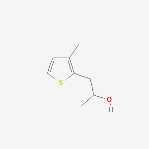 molecular formula C8H12OS B7907590 1-(3-Methyl-2-thienyl)-2-propanol 