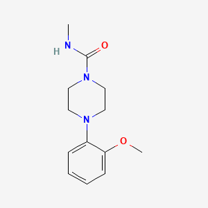 4-(2-methoxyphenyl)-N-methylpiperazine-1-carboxamide