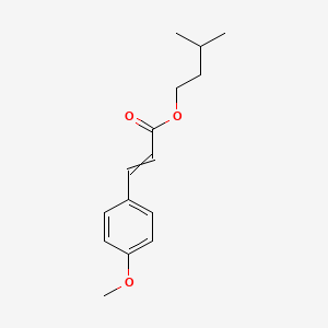 molecular formula C15H20O3 B7907632 Isopentyl 4-methoxycinnamate 