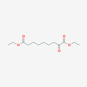 molecular formula C13H22O5 B7907686 DIETHYL 2-OXONONANE-1,9-DICARBOXYLATE 