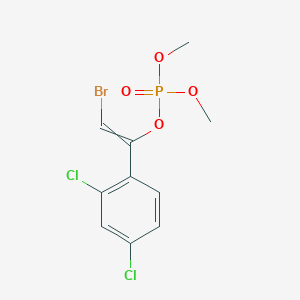 [2-Bromo-1-(2,4-dichlorophenyl)ethenyl] dimethyl phosphate