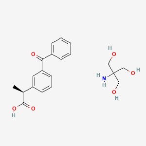 molecular formula C20H25NO6 B7908047 Dexketoprofen trometamol 