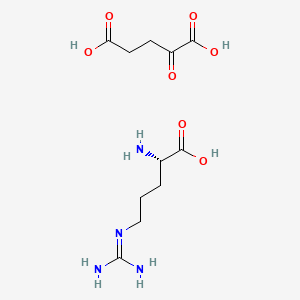 molecular formula C11H20N4O7 B7908114 L-Arginine alpha-ketoglutarate CAS No. 499790-40-8