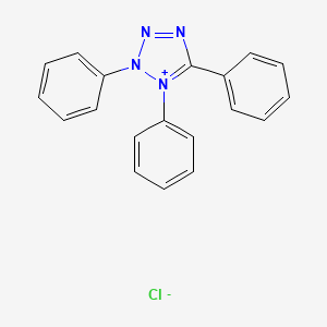 molecular formula C19H15ClN4 B7908117 Triphenyl-2h-tetrazolium chloride 