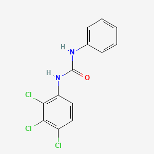 molecular formula C13H9Cl3N2O B7908171 Trichlordiphenylharnstoff 