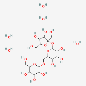 molecular formula C18H42O21 B7908328 D(+)-Raffinose pentahydrate 
