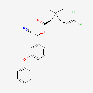 molecular formula C22H19Cl2NO3 B7908345 Beta-cypermethrin CAS No. 66290-20-8