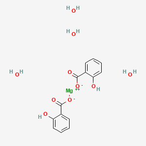 molecular formula C14H18MgO10 B7908431 Magnesium salicylate tetrahydrate, tech., AldrichCPR 