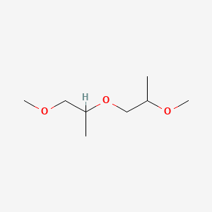 molecular formula C8H18O3 B7908686 Propane, 2-methoxy-1-(2-methoxy-1-methylethoxy)- CAS No. 89399-28-0