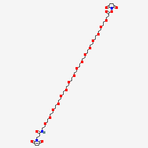 molecular formula C46H79N3O23 B7908946 Mal-PEG16-NHS ester 