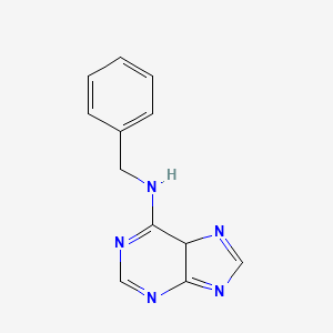 molecular formula C12H11N5 B7909047 N-benzyl-5H-purin-6-amine 