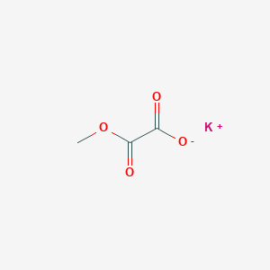 molecular formula C3H3KO4 B7909104 potassium;2-methoxy-2-oxoacetate 