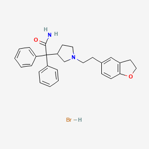 molecular formula C28H31BrN2O2 B7909191 Darifenacin hydrobromide 