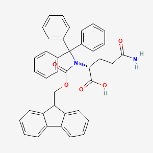 D-Glutamine, N2-[(9H-fluoren-9-ylmethoxy)carbonyl]-N-(triphenylmethyl)-