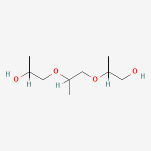 molecular formula C9H20O4<br>C9H20O4<br>CH3CHOHCH2OCH(CH3)CH2OCH(CH3)CH2OH B7909413 Tripropylene glycol CAS No. 45096-22-8