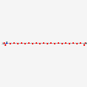 molecular formula C48H95NO24 B7909464 Boc-NH-PEG20-CH2CH2COOH 