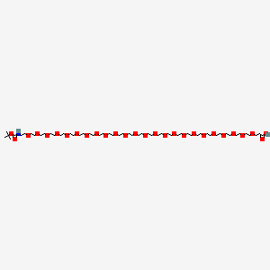 molecular formula C56H111NO28 B7909472 Boc-NH-PEG24-CH2CH2COOH 