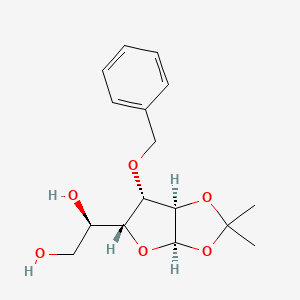 molecular formula C16H22O6 B7909520 3-O-Benzyl-1,2-O-isopropylidene-alpha-D-glucofuranose 