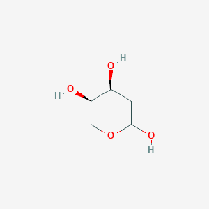 molecular formula C5H10O4 B7909534 (4S,5R)-oxane-2,4,5-triol 