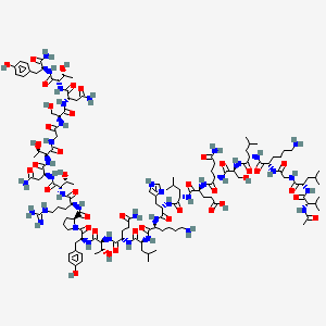 molecular formula C127H205N37O40 B7909913 AC 187 CAS No. 161902-50-7