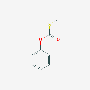 molecular formula C8H8O2S B079103 Phenyl methylsulfanylformate CAS No. 13509-28-9